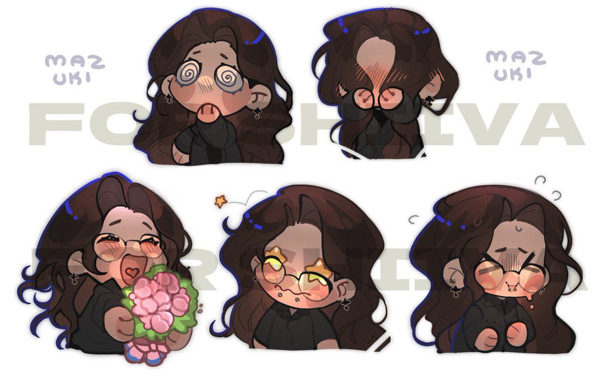 When your friend and your favorite artist team up to give you a surprise gift 🥹🫶🏻
I love them so much 🫶🏻✨

Commission gift from <a href="/sleepyjello_/">Jello (Jj) 🥝</a> 
Artist : <a href="/huyanma/">MAZUKI</a>