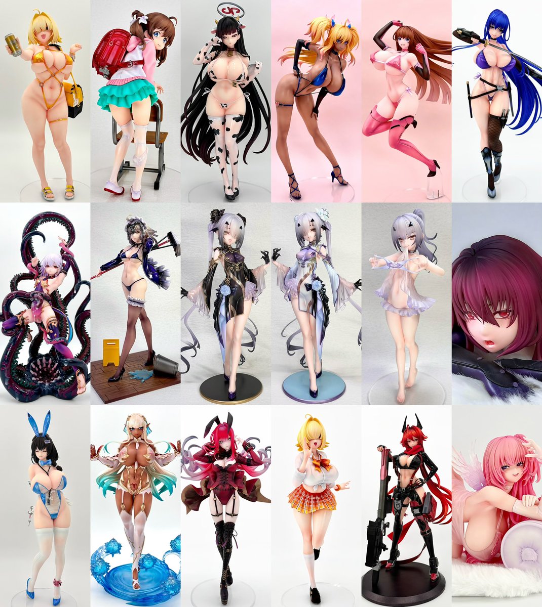 #今年作ったガレキ晒そうぜ
←上半期　下半期→
なかなか頑張った！