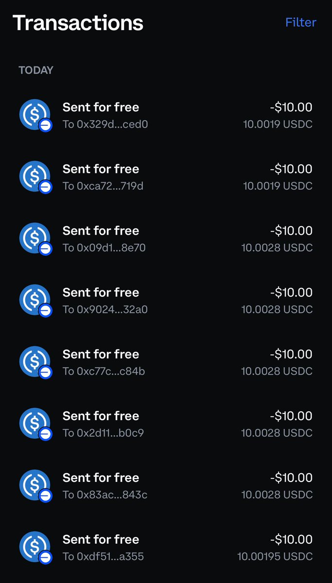 🔥والت های خود را چک کنید

🎁جوایز پست مشترک سروش اکس و بیت گت در پلتفرم X واریز شد و ۱۰ نفر از شرکت کنندگان هر کدام ۱۰ USDC به صورت نقدی دریافت کردن

#سهام #کریپتو #سروش_اکس #بیت_گت