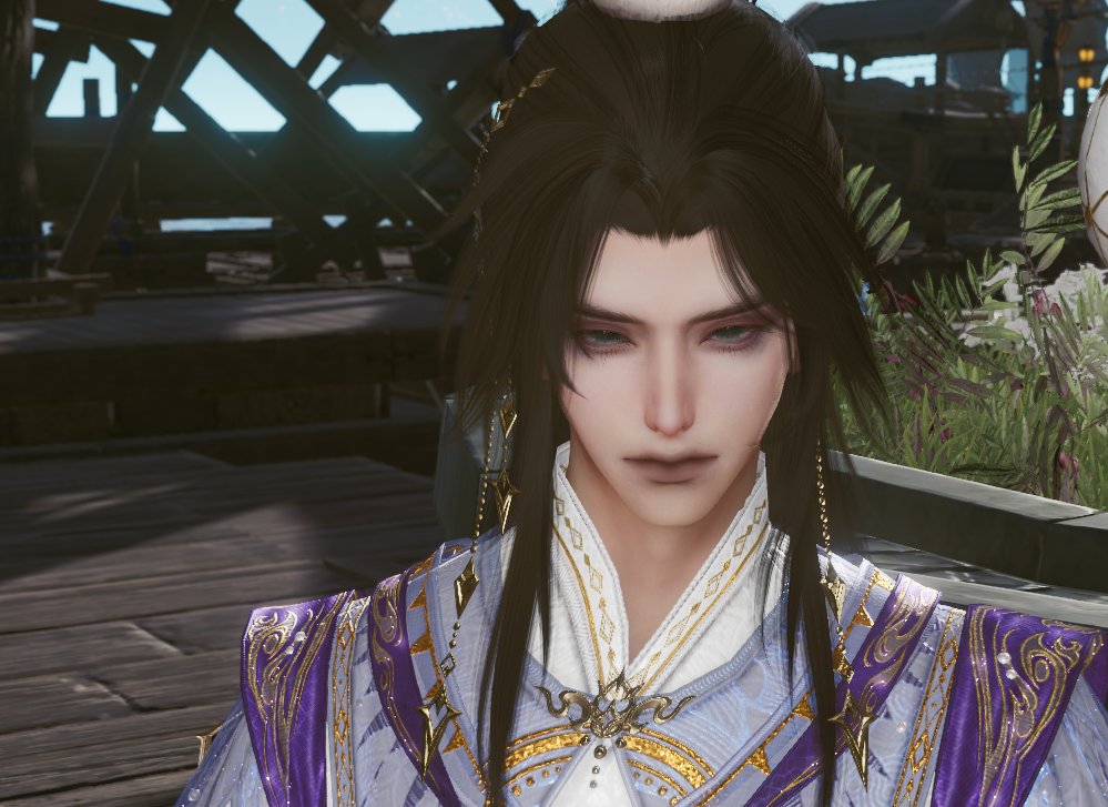 给小灯换了新捏脸，完全就是男鬼（感觉随时要嘎了）