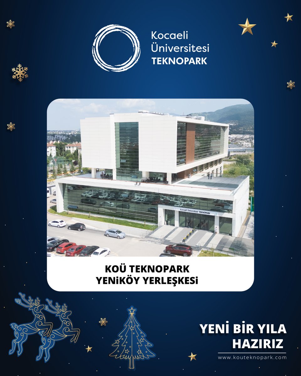 Yeni yılın; sağlık, başarı ve sürdürülebilir gelişim getirmesini dileriz.

Girişimin, bilimin ve teknolojinin güçlendiği bir yıl olması temennisiyle.

#kouteknopark #teknopark #yeniyil #girisimcilik #arge #inovasyon #teknoloji