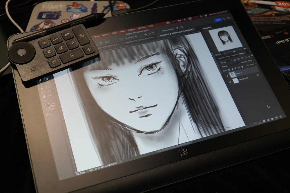 XPPentablette's tweet photo. Coucou chers #xppenfans 

🗓️ Ça fait un mois que XPPen a participé à la convention TGS. Êtes-vous venus essayer nos tablettes ? ✨

#XPPen #ArtistUltra16 #MagicNotePad #Artist123rd #atelierdessin #workshop #comics #fanart #XPPenartiste #jeunetalent https://t.co/M0cZQ3Ikua