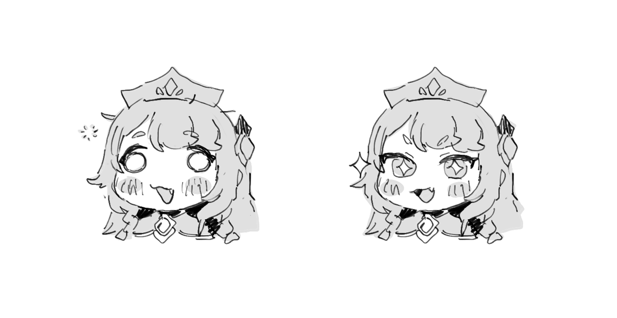 私の中のエルフィンの顔　　　実際のエルフィンの顔