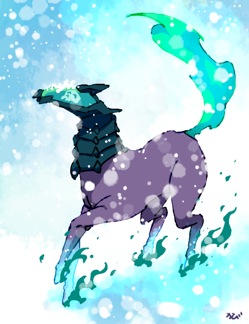 kabiko0715's tweet image. ひひん🐴
#AFKファンアート