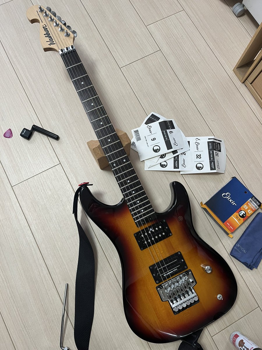 kawashiman69's tweet photo. 初エリクサーという事で。
今年もお世話になりました。

This was my first time using Elixir strings. Thank you for your help this year. https://t.co/YvBtWjVnIo