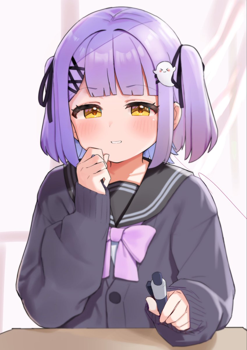 喋ってるところすらあまり見かけないレベルで大人しいのに謎に気に入られてやたらとちょっかいをかけてくる後ろの席に座ってる紫宮るな概念
 #るなぱれっと 