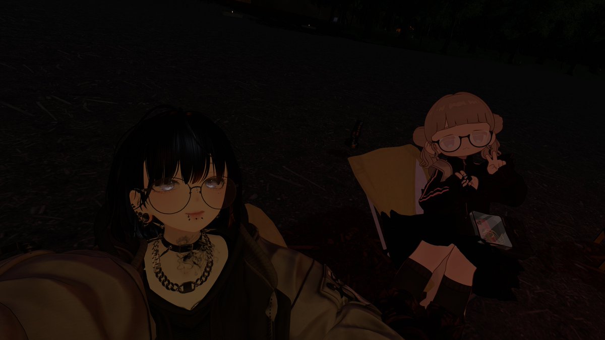 renvll_vrc's tweet photo. キャンプ！めちゃいいここ https://t.co/NzUW9zuTrG