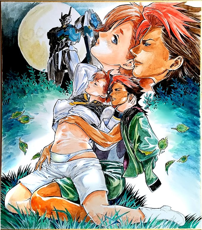 コミケ2日目『東7B47b』 と前回の投稿でキッパリ 言ったばかりなのに・・・すまんありゃぁウソだった😱

正しくは  コミケ2日目『東7 B 43b』  @azudraサン  のところでウリを…いや売り子をやって同人誌やカラダや手描き色紙なんかを売る予定です(*ノωノ)
色紙2枚目デス🥹 