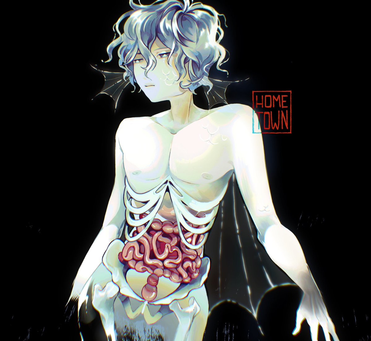 this dude was in my dream lol #art #oc