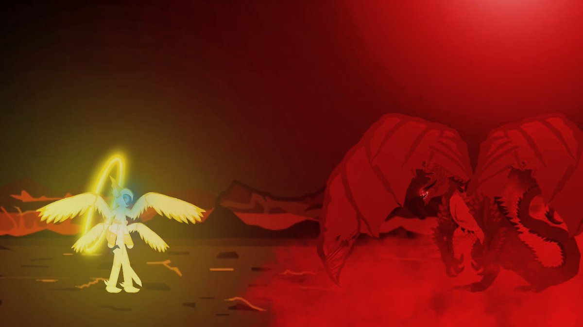 Dinolava_1965's tweet image. 1. Facing your Arch Nemesis
2. Angel Knight vs Devil