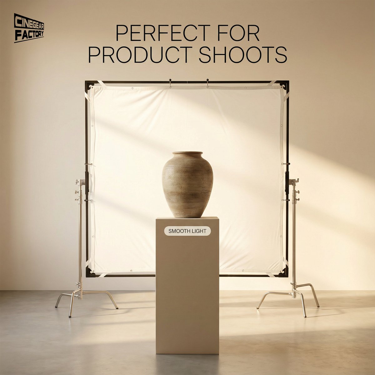 cinegearfactory's tweet photo. @cinegearfactory Butterfly Frame Kits
🔥·Perfect for Smooth Light
20x20'/12x12'/8x8'/6x6' or more...now available🎉
#CineGearFactoryButterflyFrame #ButterflyFrame #lightfabricframe #lightgear #lightequipment https://t.co/xYOwN80sV5