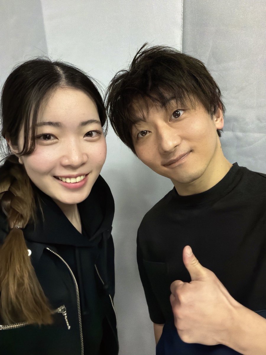 「サラリーマン!！!」振り返りポスト
戦闘員A役

👔村上慶翔くん（ネクタイチーム）
🧣霧町琴美（マフラーチーム）

賑やかし戦闘員とアクションのキレのある戦闘員👍

#床の間企画
#床サラ