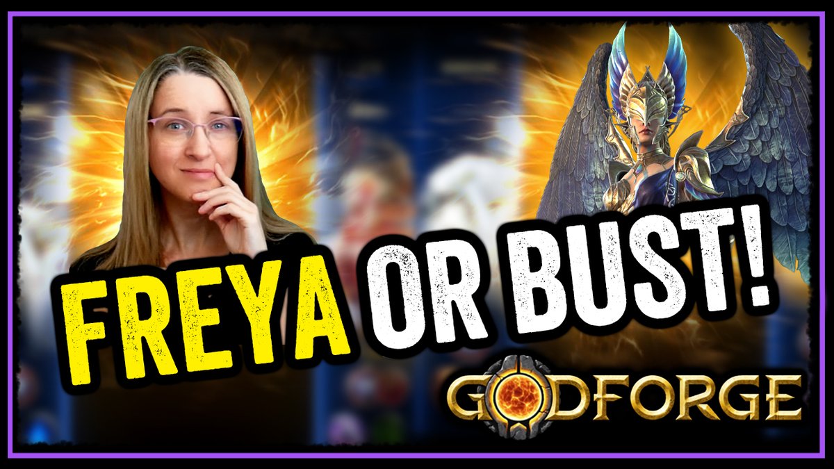 SuziPlaysYT's tweet photo. 370 SUMMONS! π₯Pulling for FREYA! I couldn't help myself! π Godforge
π https://t.co/zDskZh63Ns
via @YouTube @GodforgeGame @FatelessGames #Godforge #GodforgeQuests https://t.co/4M8PWSdkO7