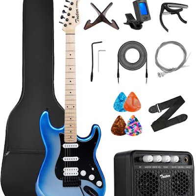 Tostar_Music's tweet image. Ready to take your first step toward a star? ⭐
Tostar TST-320 Electric Guitar Set is still available at the $105.99 Christmas promo price.
A perfect time to start playing, but this offer is ending soon.
👉 Shop here: tostarmusic.com/products/tosta…
#Tostar #ToStar #ElectricGuitar