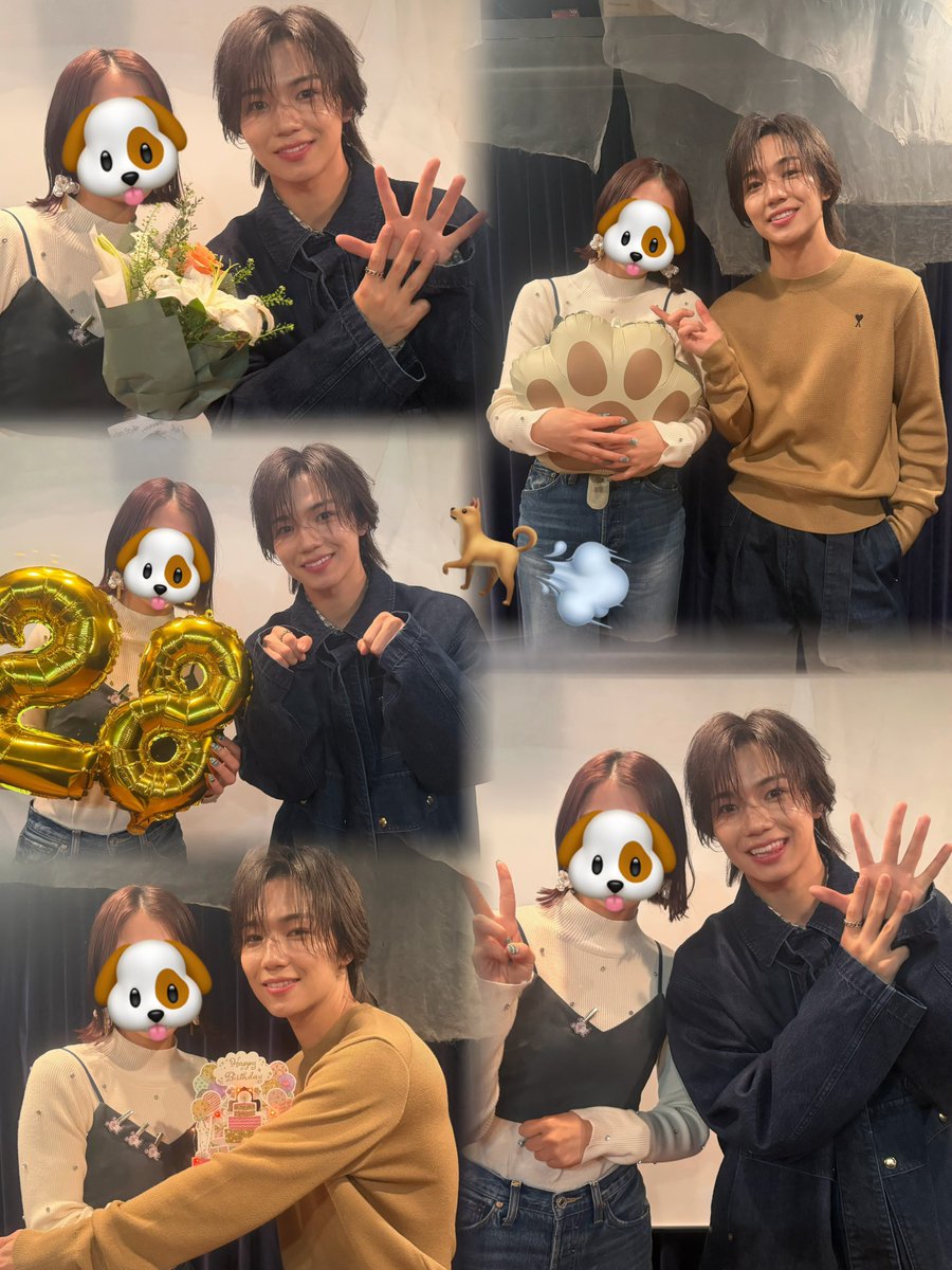 bakusouwanko's tweet photo. TOY Birthday Event---🐶🎂

28歳のお誕生日を、一緒に過ごせて幸せでした💐
今回のバーイベ開催は、とーいくんの人柄と日々の努力の表れだと思います🌟
とーいくんの味方しか居ない会場で、嬉しそうに笑ってて、こちらが幸せな気持ちにになりました😭
本当におめでとう🎈🐕

#ENJIN_TOY
#HAPPYTOYDAY https://t.co/3jApFJYABs