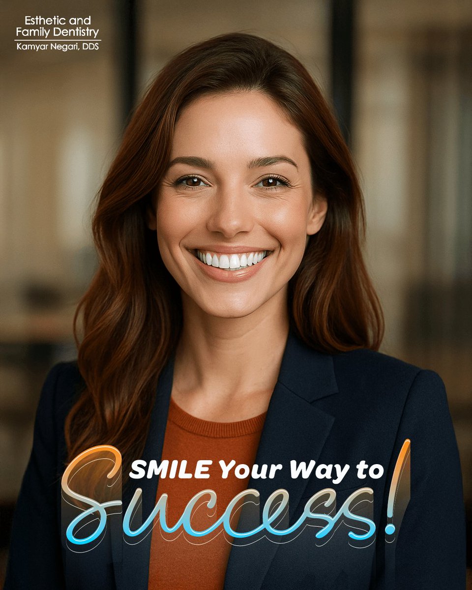 Smile Your Way to Success 😁🚀

Mondays don’t have to drain your #energy ⚡— one confident #smile can flip the switch. Smiling reduces #stress 🌿, sharpens #focus 🧠, and boosts #confidence 💪. Start this #Monday smiling, and let #success follow 😄✨

#MondayMotivation