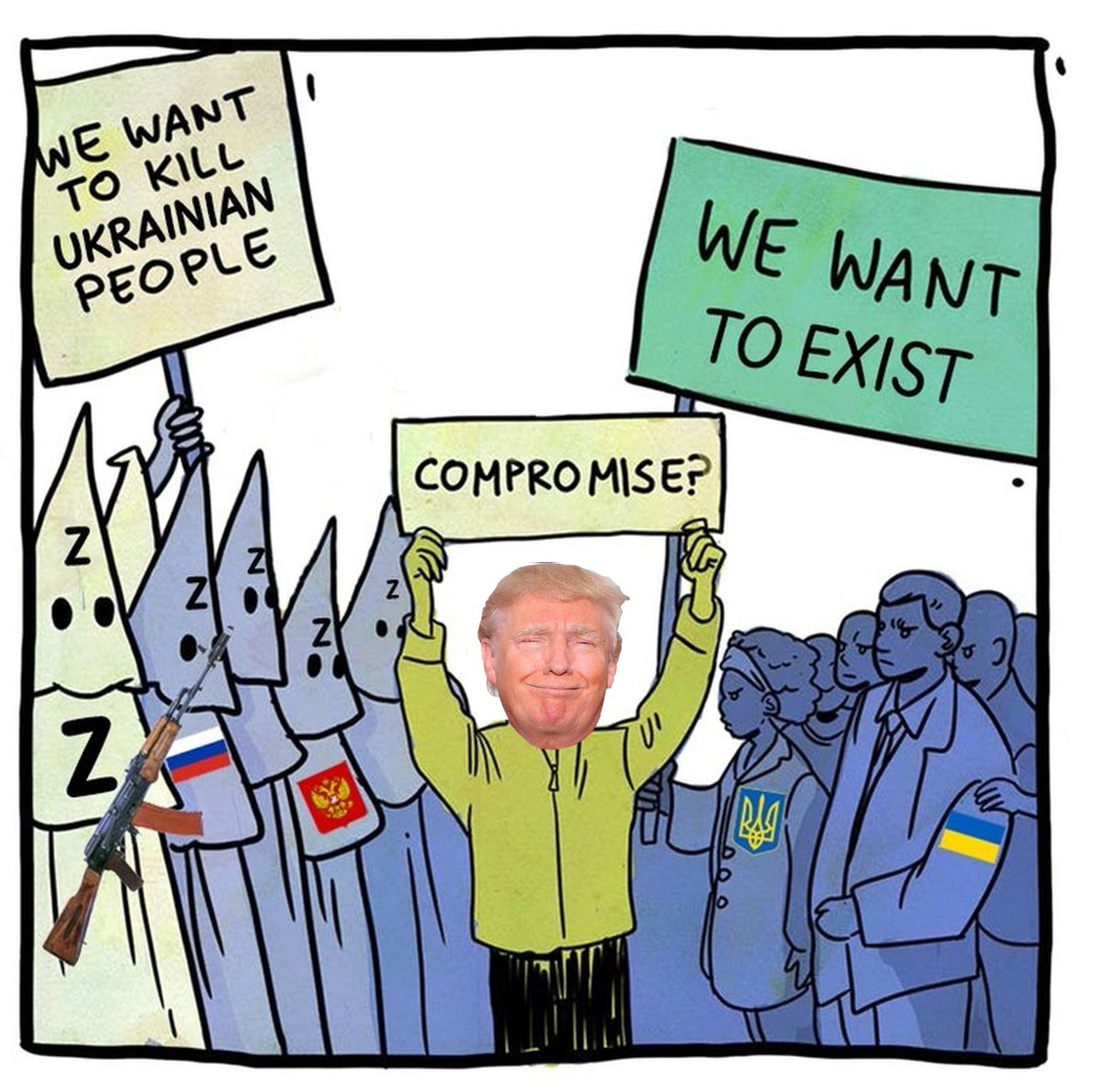 Análisis para <a href="/ElMundoInter/">EL MUNDO Inter</a> 

Putin no ha tomado Kiev, pero sí Florida elmundo.es/internacional/…

En ajedrez, el movimiento más decisivo no suele ser el ataque, sino la preparación que limita las opciones del rival antes incluso de que empiece la partida. Las llamadas de Donald