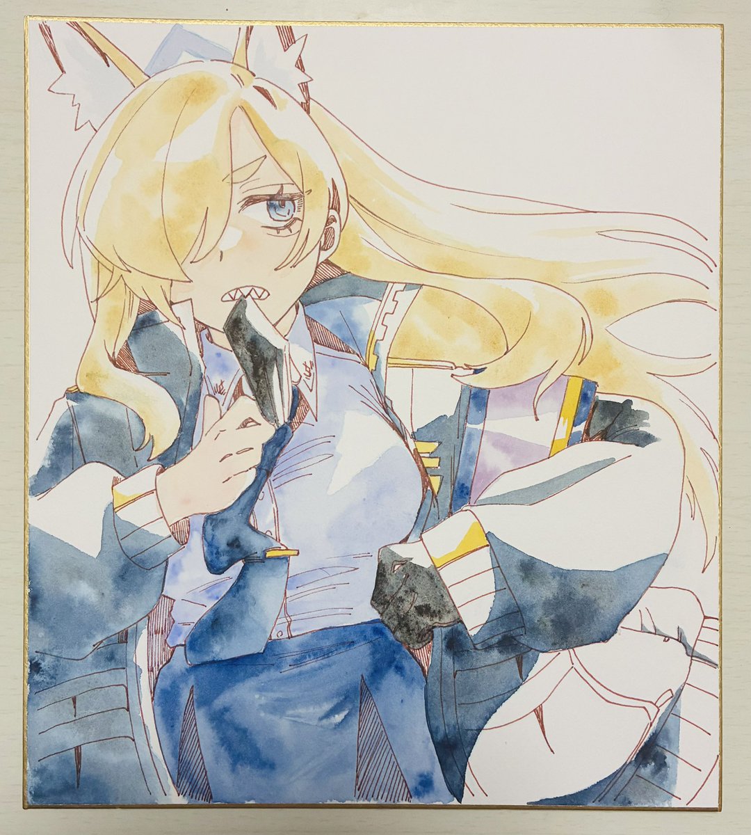 カンナ色紙⑦と⑧💙 