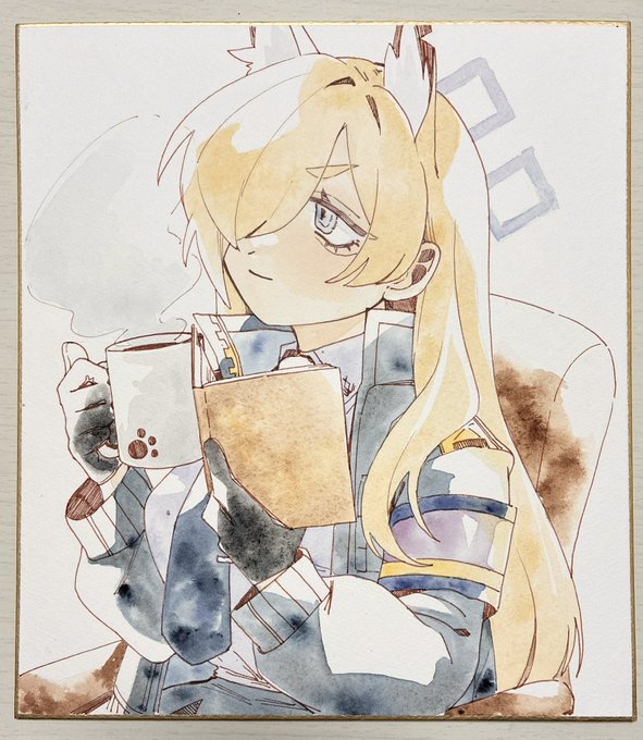 カンナ色紙⑦と⑧💙 