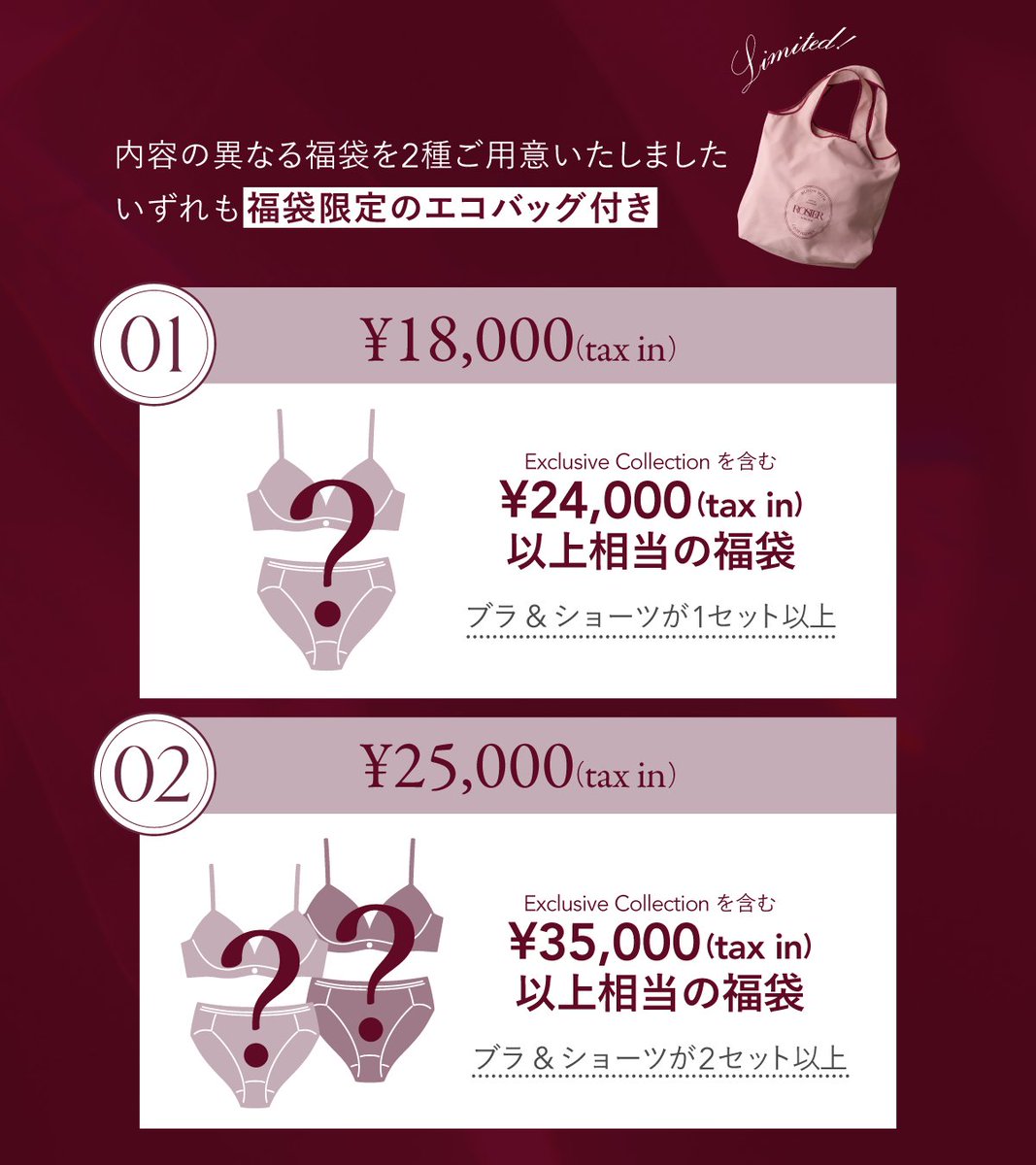 her lip to 2026福袋　本日発送 HLT 