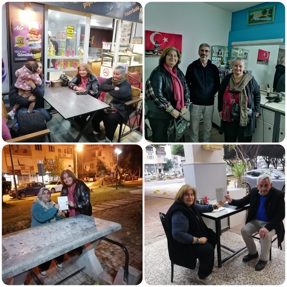 📍İl Kadın Kolları

Aralık ayı çalışmaları kapsamında ziyaretlerde bulunarak hemşehrilerimizle bir araya geldik.

Her ziyarette bir gönle dokunduk,her sohbette sevgi ve dayanışmayı büyüttük.Kadınların emeğiyle,yüreğiyle ve inancıyla sahadayız.

#SiyasetKadınlaMümkün