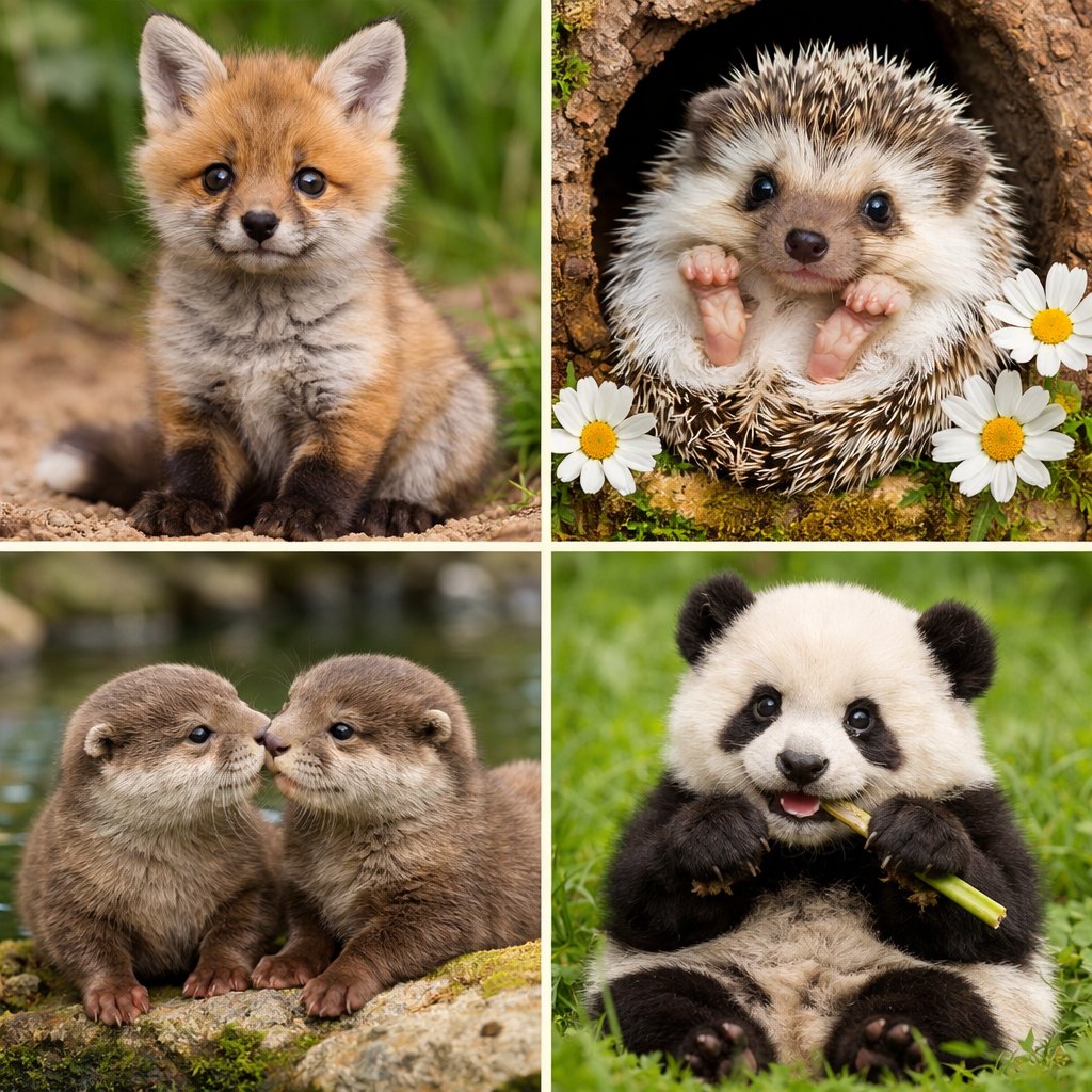 Shani_Rajput786's tweet image. 🌇 Good Evening Twitter! 💚🐾

Too cute to handle 😍 Nature really creates the purest happiness.

#CuteAnimals #WildlifeLove #NatureMagic