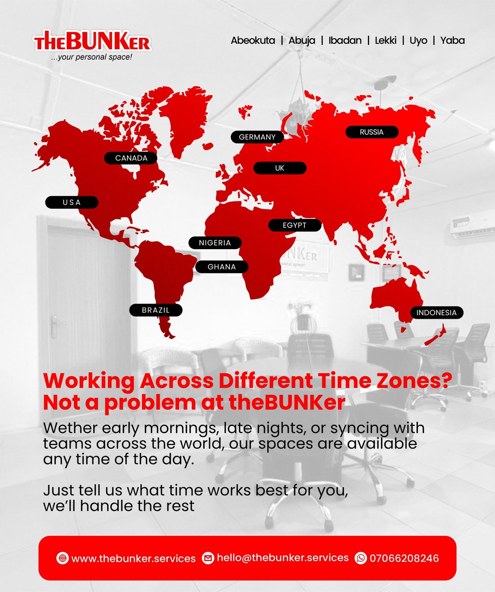 Stay connected, stay productive, no matter where your team is. TheBUNKer gives you the space and internet to keep work moving.
#WorkAtTheBUNKer