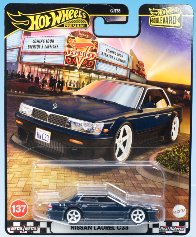 レビューしました ホットウィール ブールバード 日産 ローレル C33