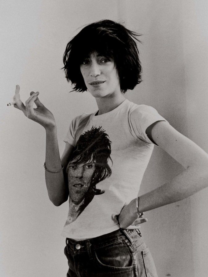 TheExtremeMusi1's tweet image. 79 years old today: Patti Smith.