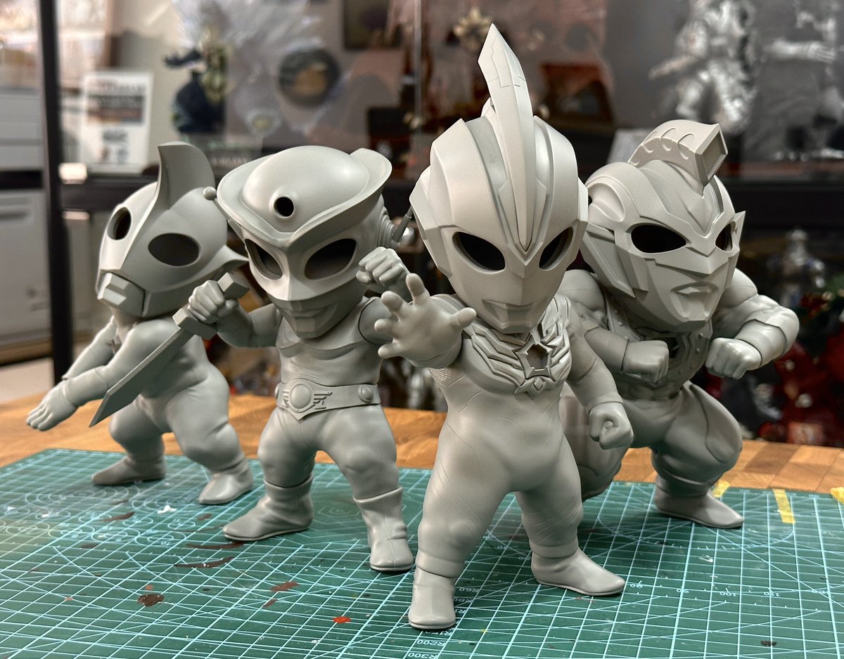 ワンパンマン シルバーファング ガレージキット 未組立 ワンフェス ワンパンマン シルバーファング ガレージキット 未組立 ワンフェス