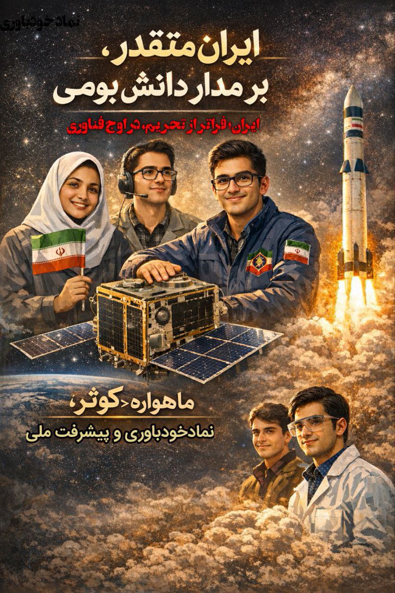 هم‌صدایی برخی چهره‌های هنری با پروژه‌های دشمن، مثل ترانه علیدوستی و امثال او، نشان می‌دهد فاصله‌شان با واقعیت جامعه زیاد است؛ ایران نه با این رفتارها تضعیف می‌شود و نه از مسیر پیشرفت بازمی‌ماند. #ماهواره_ایرانی