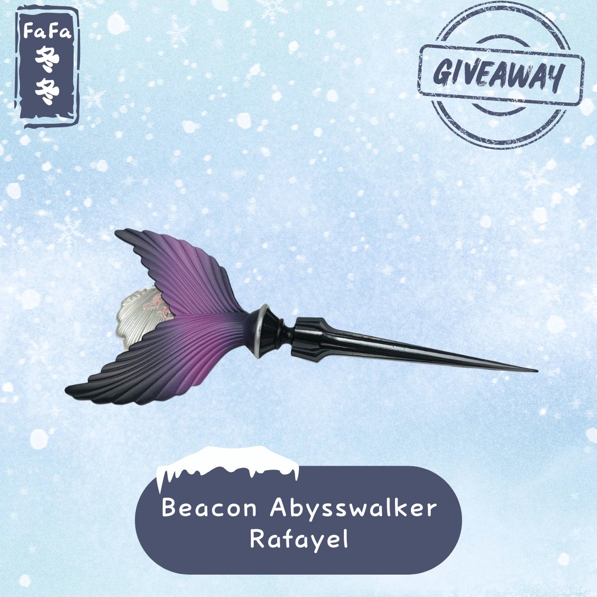 Today's Giveaway for #FaFaDongDong:

• Love and Deepspace Myth Series Postcard Set (dapat 4 LI)
• Quicksand Mirror Venti
• Badge Cover Aventurine
• Beacon Abysswalker Rafayel

GIVEAWAY RULES:
1. Retweet tweet GA ini dan tweet berikut: x.com/fafafuwashop/s…
2. Follow