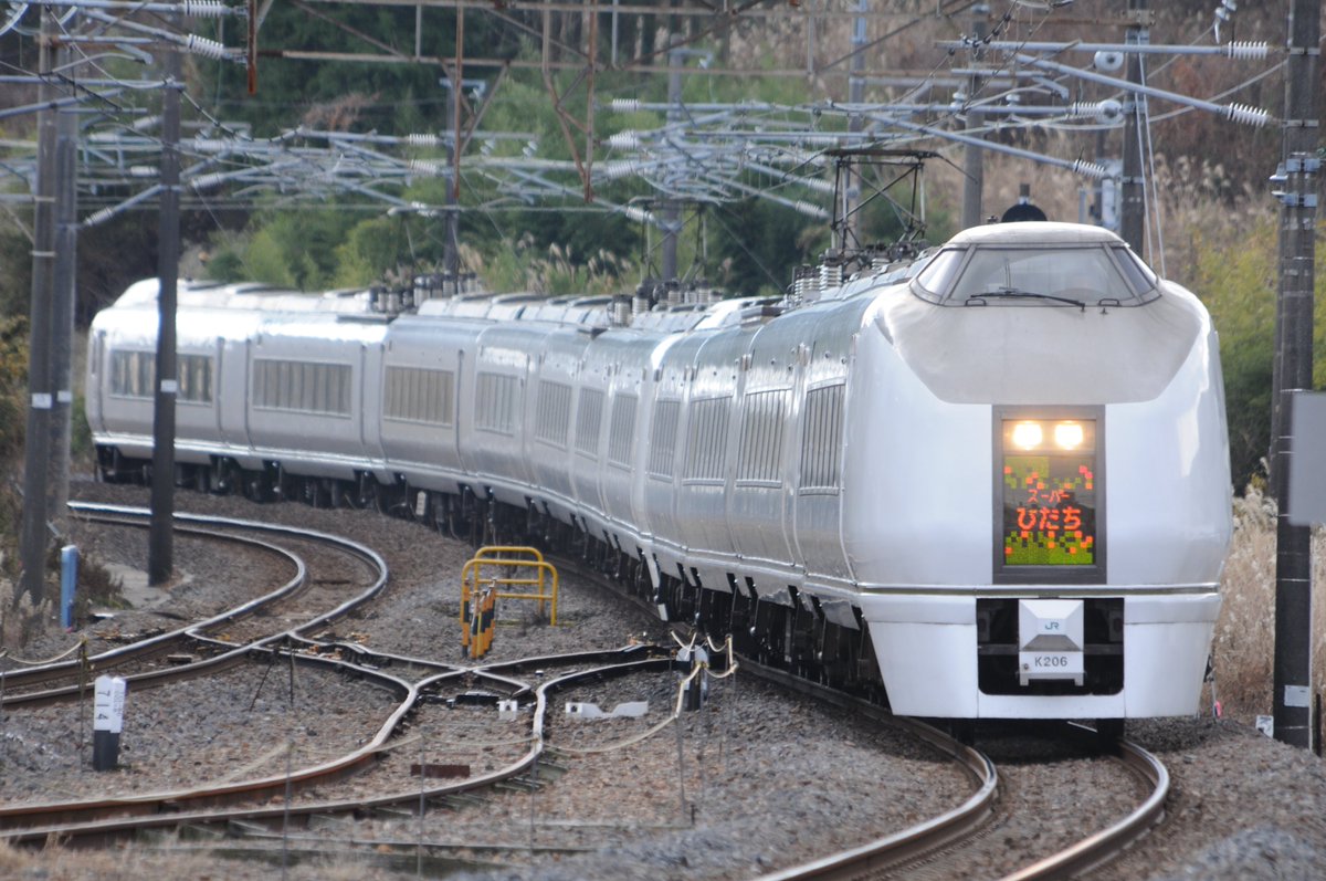 2012.12/29 普段はあまり撮らなかった651系をこの日は夕方まで撮ってい
