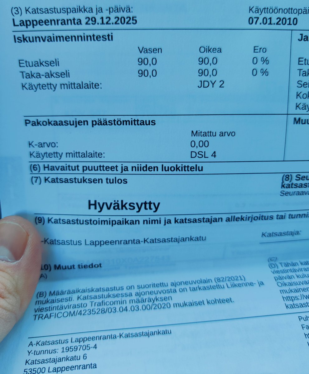 Kaunein sana, jonka vanhan auton omistaja voi saada kirjoitettuna paperille 🥰