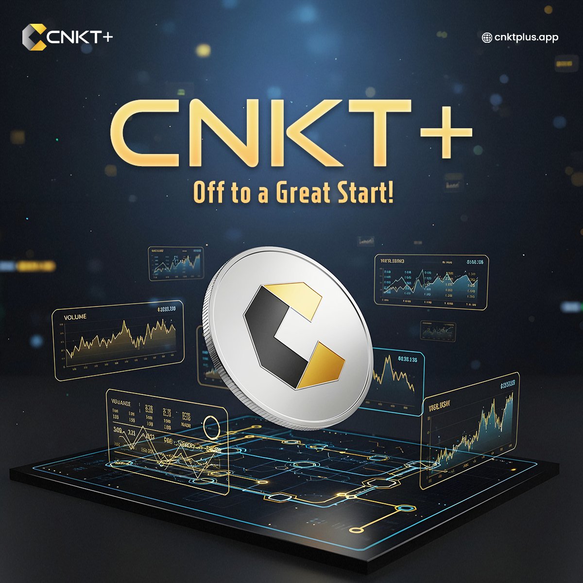 CNKTplus's tweet image. Swaps are flowing smooth.
Early reactions look super positive..
cnktplus.app

#CNKT #CryptoLaunch #GT3DEX