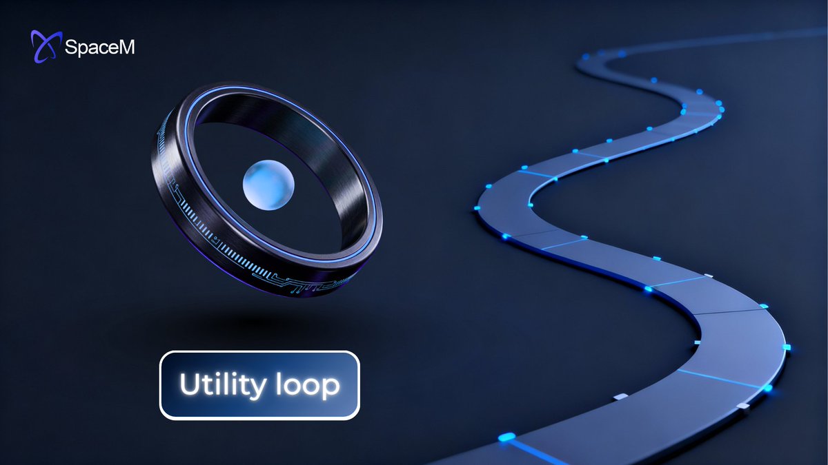 The SpaceM ecosystem runs on a simple idea:

utility creates participation, participation creates demand, and demand strengthens the ecosystem.

This is the SpaceM utility loop. ⚙️