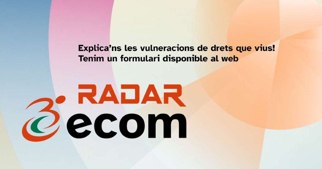 ecomdisca's tweet photo. ✊ Compartir experiències és defensar drets.
Estem tancant la recollida de vulneracions de 2025.
📝 Explica’ns la teva experiència al formulari: https://t.co/geXWRen9kL
#Capacitisme #RadarECOM #Empoderament https://t.co/CXTK5vKyD7