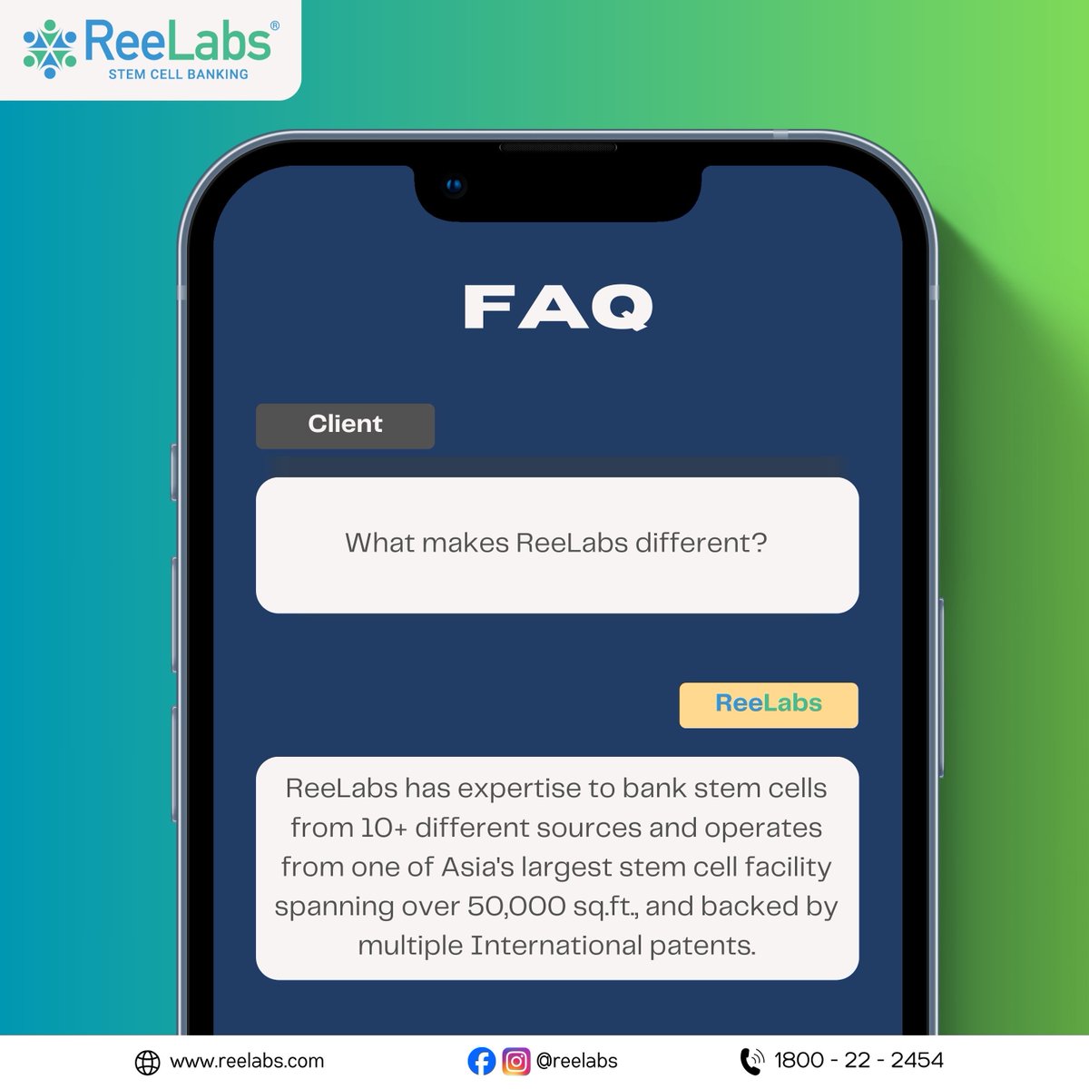 ReeLabs's tweet photo. Because when it comes to your baby’s future, every detail matters.

At ReeLabs, we go beyond storage combining advanced science, strict quality standards, and lifelong care to protect what matters most.

#ReeLabs #StemCellBanking #FAQSeries #WhyReeLabs #FutureReadyBaby #cordblood https://t.co/zkcTgpamRU