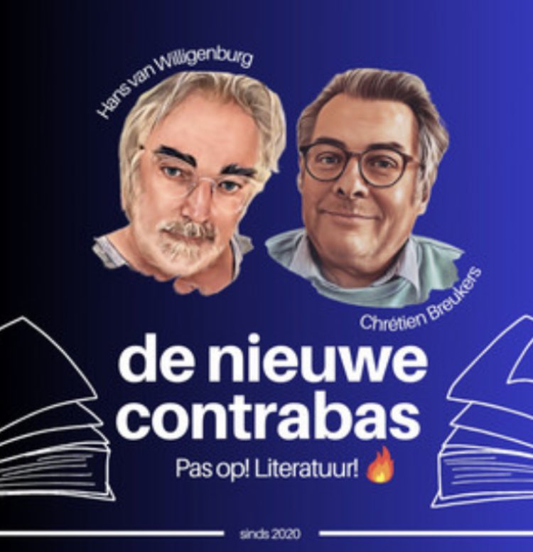 <nu online>
#204 - DE NIEUWE CONTRABAS PODCAST - PAS OP VOOR DE PUPILLEN VAN JELTE NIEUWENHUIS

Laatste afl. van 2025, met o.a. Anja Meulenbelt, Tommy Wieringa, Raoul de Jong, Cees van den Boom, Ine Boermans &amp; Wiel Kusters. 

denieuwecontrabas.blog/204-de-nieuwe-…

<a href="/RoelofBouwman/">Roelof Bouwman</a> <a href="/TheodorHolman/">Theodor Holman</a>