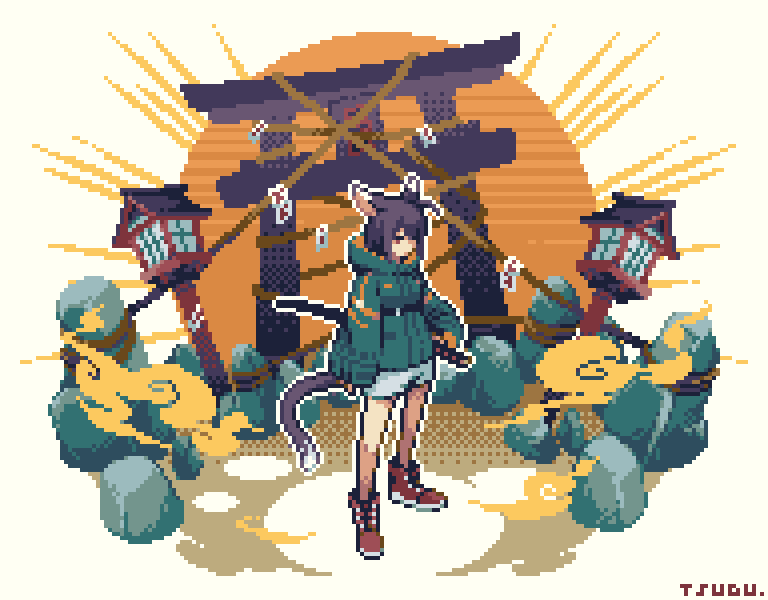 tsugu5656's tweet photo. NO.272 #dotpict #pixelart #ドット絵 https://t.co/WOKryIWuW1