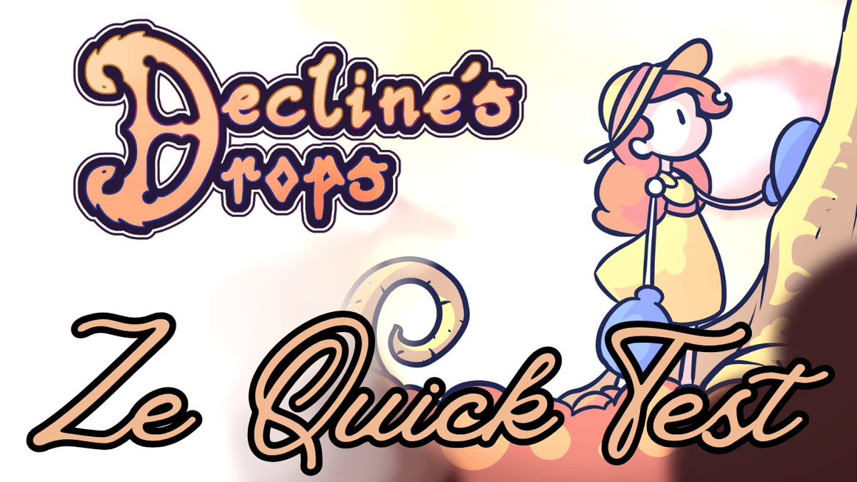 Mon #avis sur l'#indiegame #declinesdrops de  <a href="/moulinauxbulles/">Moulin aux Bulles - 🥊MAKING A GAME IN 3 MONTHS🥊</a> vient de sortir ! RDV sur #youtube pour voir ça ! 

RT 🔄🙏

youtube.com/watch?v=4RxMYp…

#test #Videogame #pc #steam