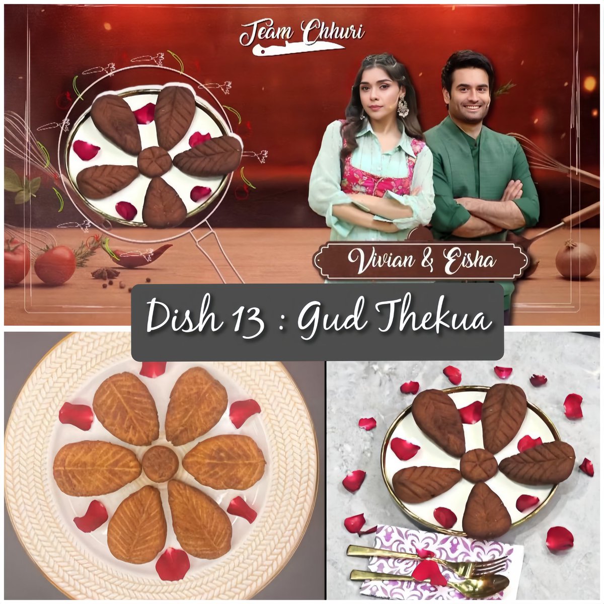 Week :- 4
Episode :- 7
Dish 13 :- Gud Tekua

The duo we can’t get enough of! 😍 #VivianDsena and #EishaSingh are serving up some traditional sweetness with Gud Tekua 

#VDians #LaughterChefs #LaughterChefs3