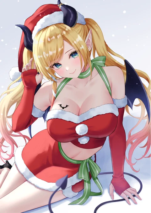 クリスマスに間に合わなかった ちょこ先サンタ 遅くなってしまったけど完成したので投稿 #しょこらーと