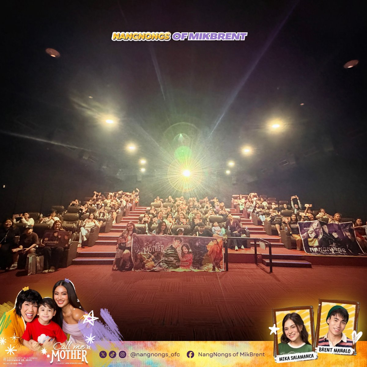 nangnongs_ofc's tweet photo. That’s a wrap! 🎬💜

Our back-2-back FREE Block Screenings have officially come to an end. Thank you so much to everyone who shared their time and effort with us today!

We hope you enjoyed the afternoon watching #CallMeMother and seeing MikBrent in person! 💜✨

— NangNongs of MikBrent💳

MENTIES BLOCKSCREENING DAY
MENTIES BLOCKSCREENING DAY