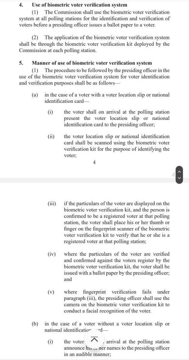 SilverKayondo's tweet photo. The Minister of Justice & Constitutional Affairs has issued the Electoral Commission (Adoption & Manner of Use of Biometric Voter Verification System) Regulations, 2025
These augment the 2021 Regulations pertaining to use of #technology in #elections
#Uganda #biometrics #BVVS https://t.co/mA8kGerhnW