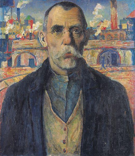 Portrait of a record-setter in work productivity #artbots #malevich