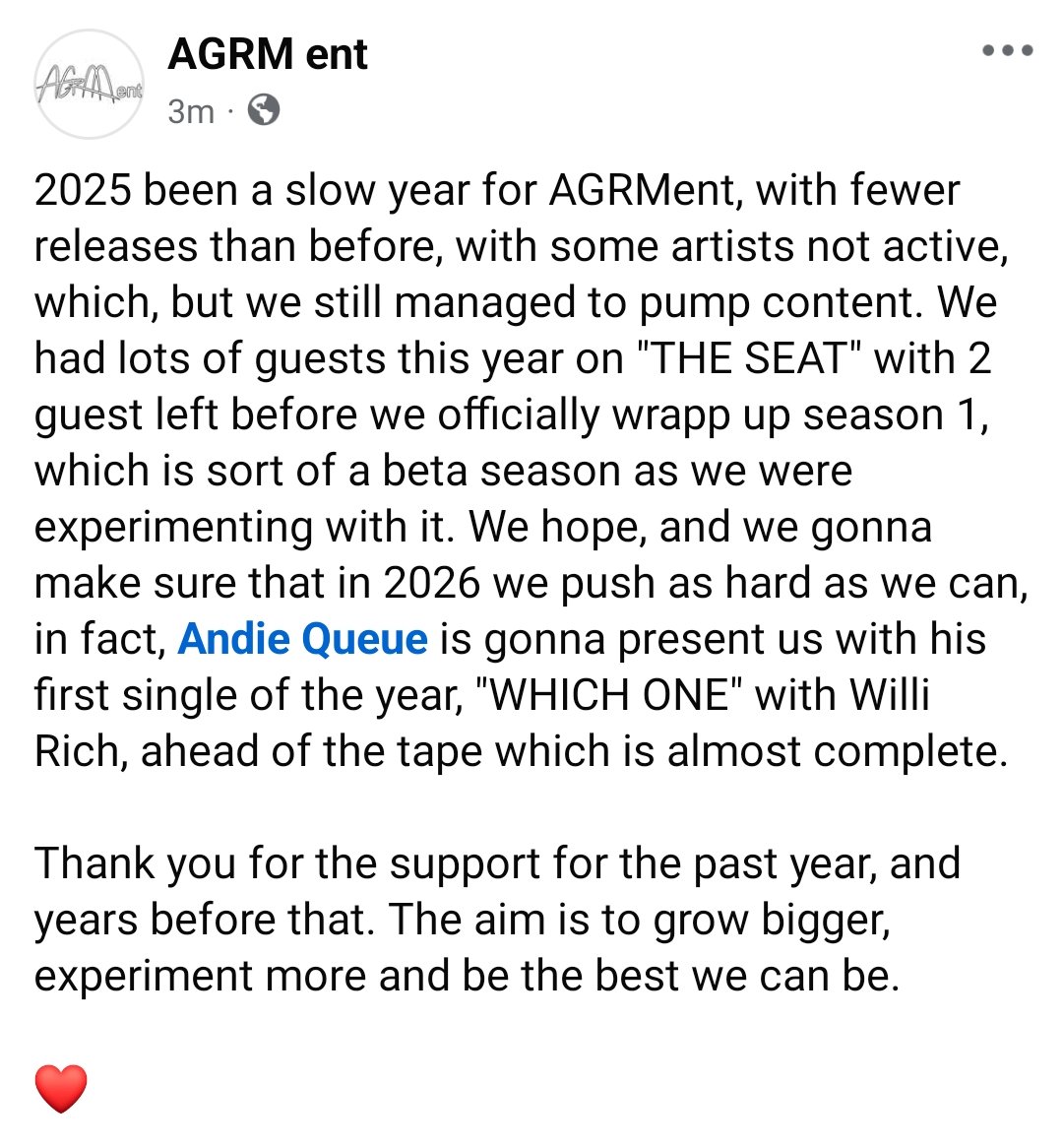 AGME tweet media