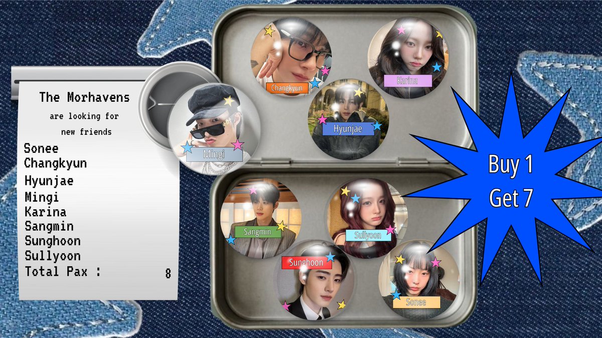 Hear ye, hear ye, the Morhavens family is expanding its social connections. They're looking to connect with new folks and share their experiences. If you're interested in a unique kind of connection, they're offering a buy-one-get-eight deal. Come on over and join our circle!