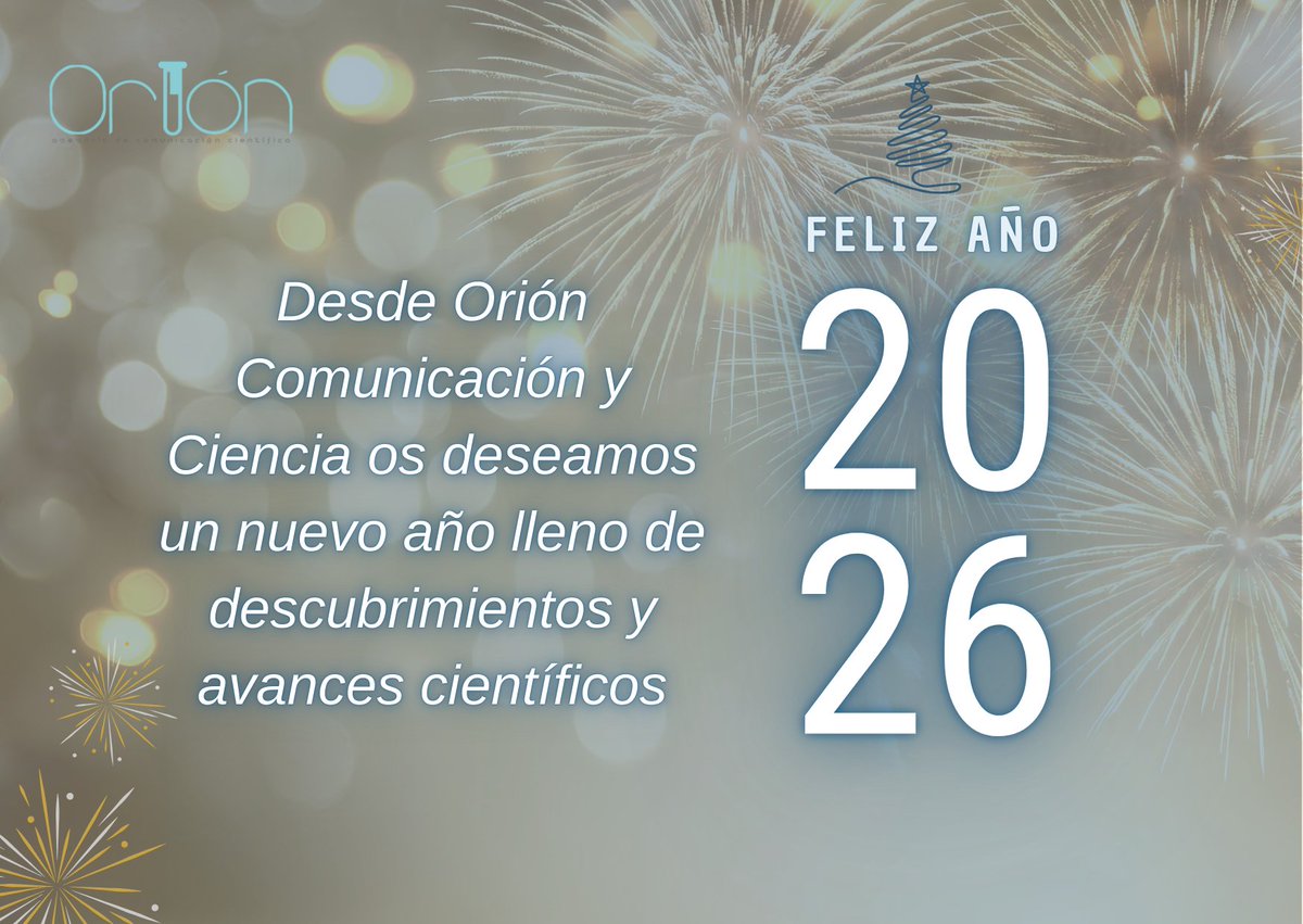 ✨ En estas fechas tan especiales, gracias por confiar en nuestro trabajo. Creemos en una ciencia comunicada con rigor y cercanía, capaz de llegar a toda la sociedad 🧠🔬

🎄✨ ¡Felices fiestas y un nuevo año lleno de descubrimientos y avances científicos! 🔍