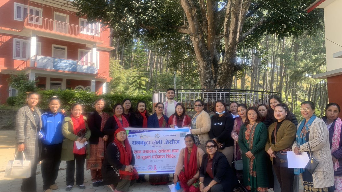 IASSS_Nepal's tweet photo. Breast Cancer Awareness and Screening Camp https://t.co/Jgnu7MLGtH